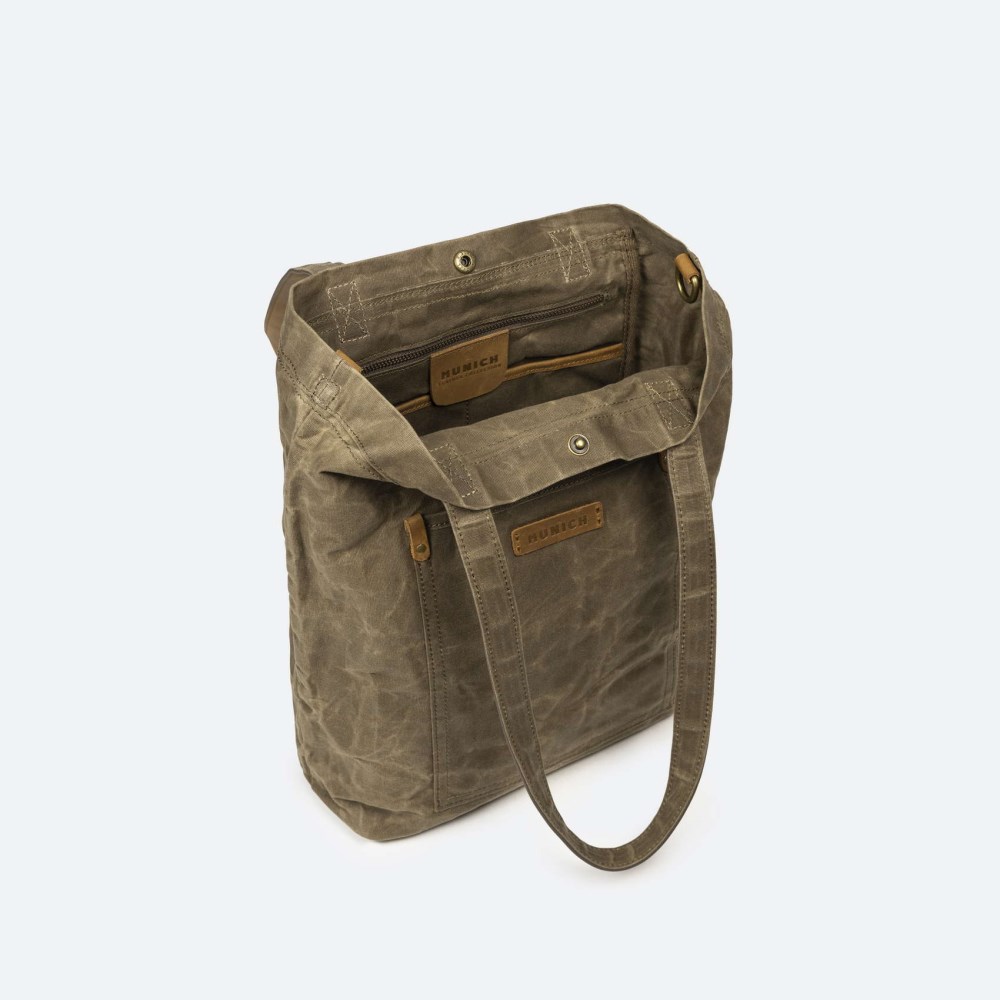 CRAFT HERITAGE WOMAN TOTE KHAKI - 