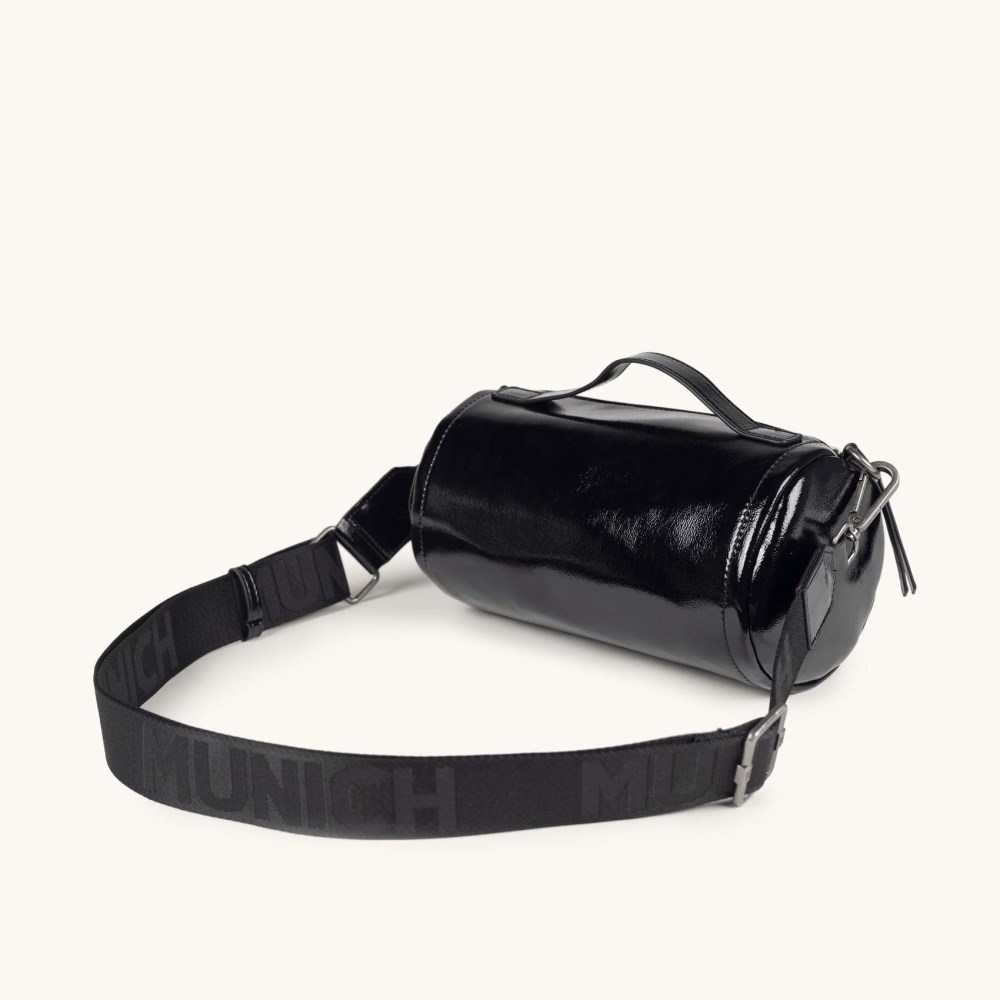 MH FW25 CROSSBODY BARREL C/BLACK - NEGRO