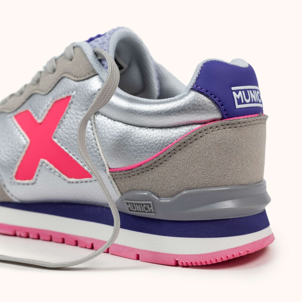 MUNICH DASH KID 169 - PLATEADO