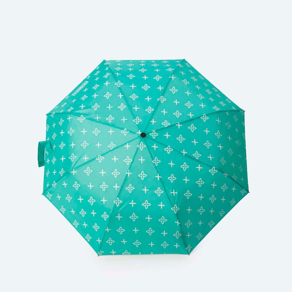 Paraguas MUNICH plegable x-rain turquesa - 