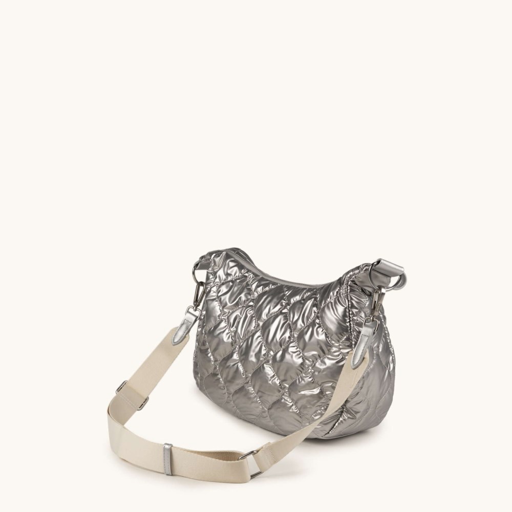 COVER FW25 CROSSBODY HOBO C/SILVER - PLATEADO
