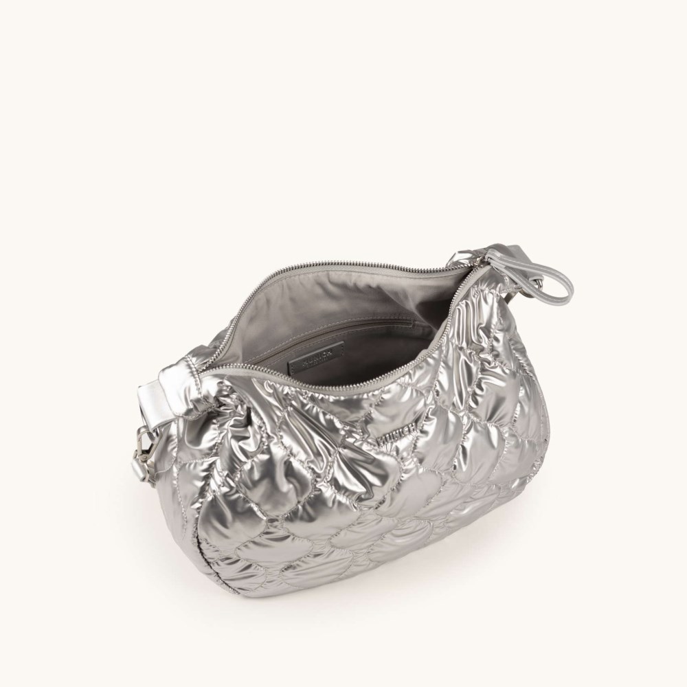 COVER FW25 CROSSBODY HOBO C/SILVER - PLATEADO