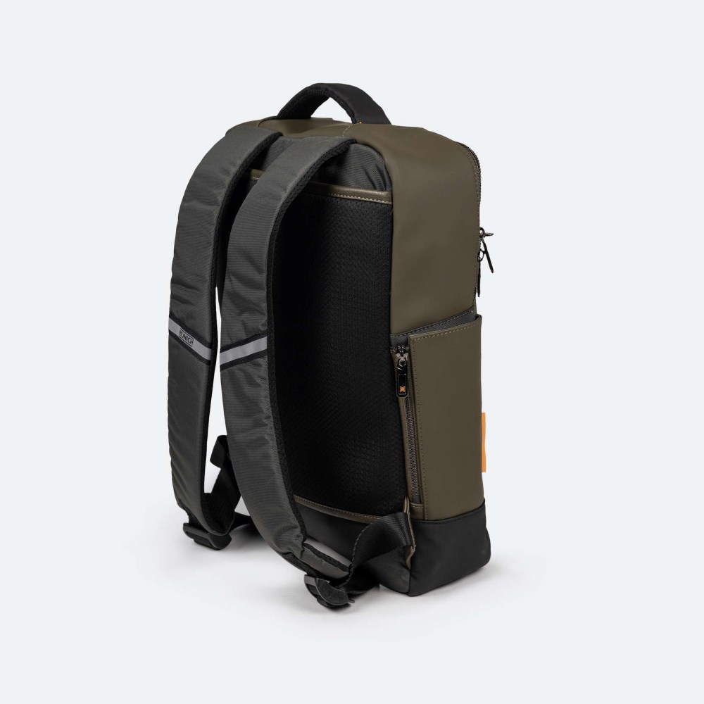 JUNGLE BACKPACK SQUARE KHAKI - CAQUI