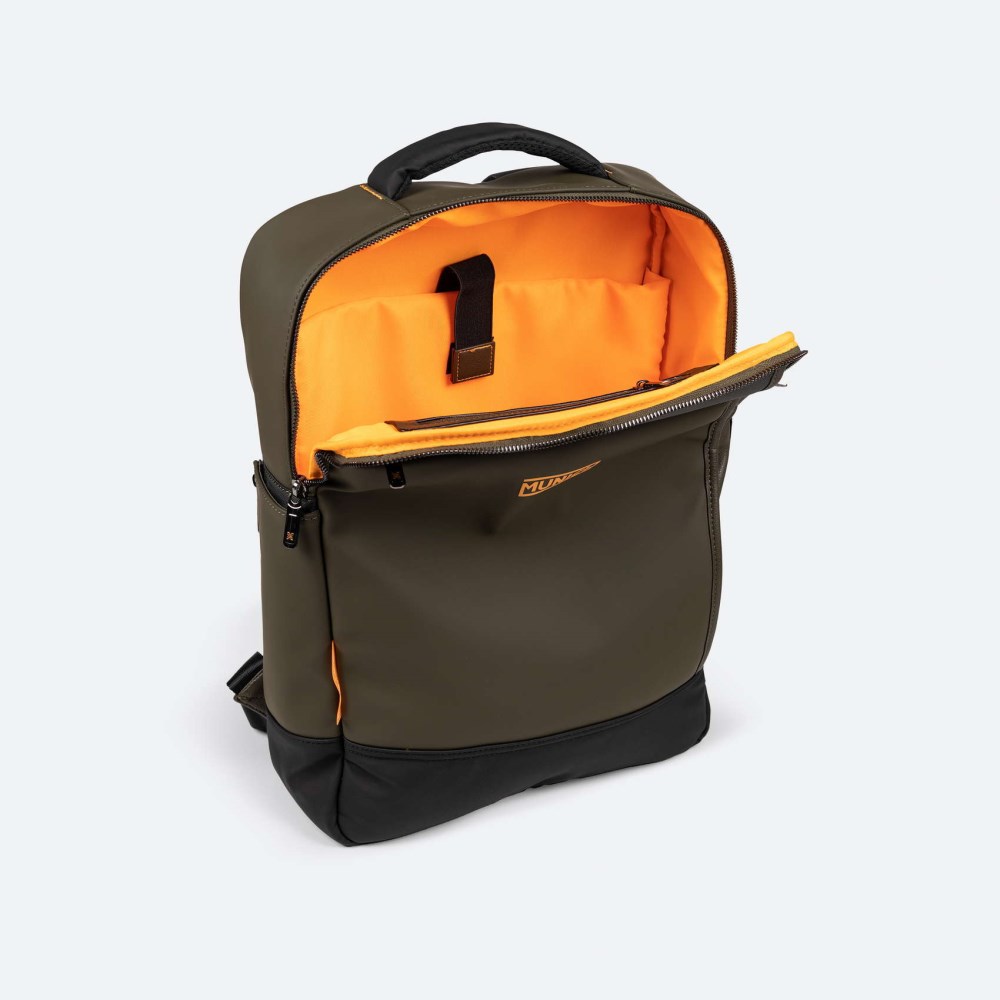 JUNGLE BACKPACK SQUARE KHAKI - CAQUI