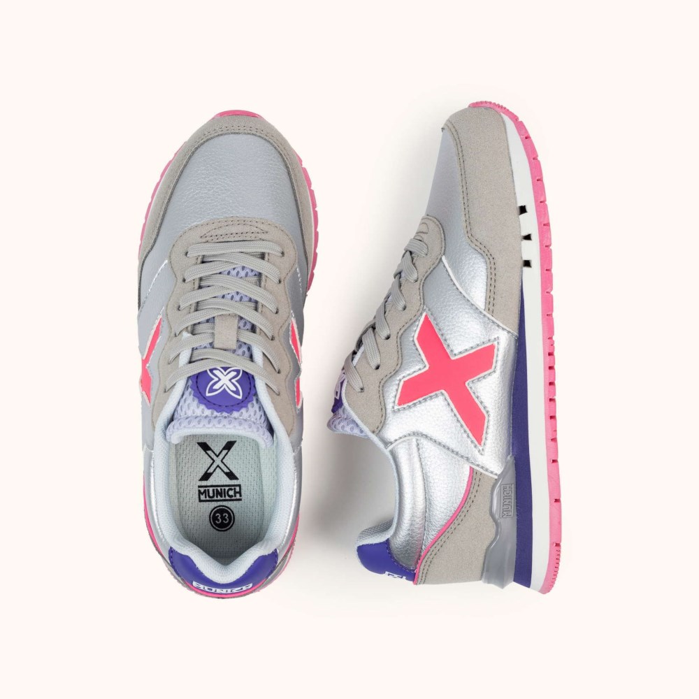 MUNICH DASH KID 169 - PLATEADO