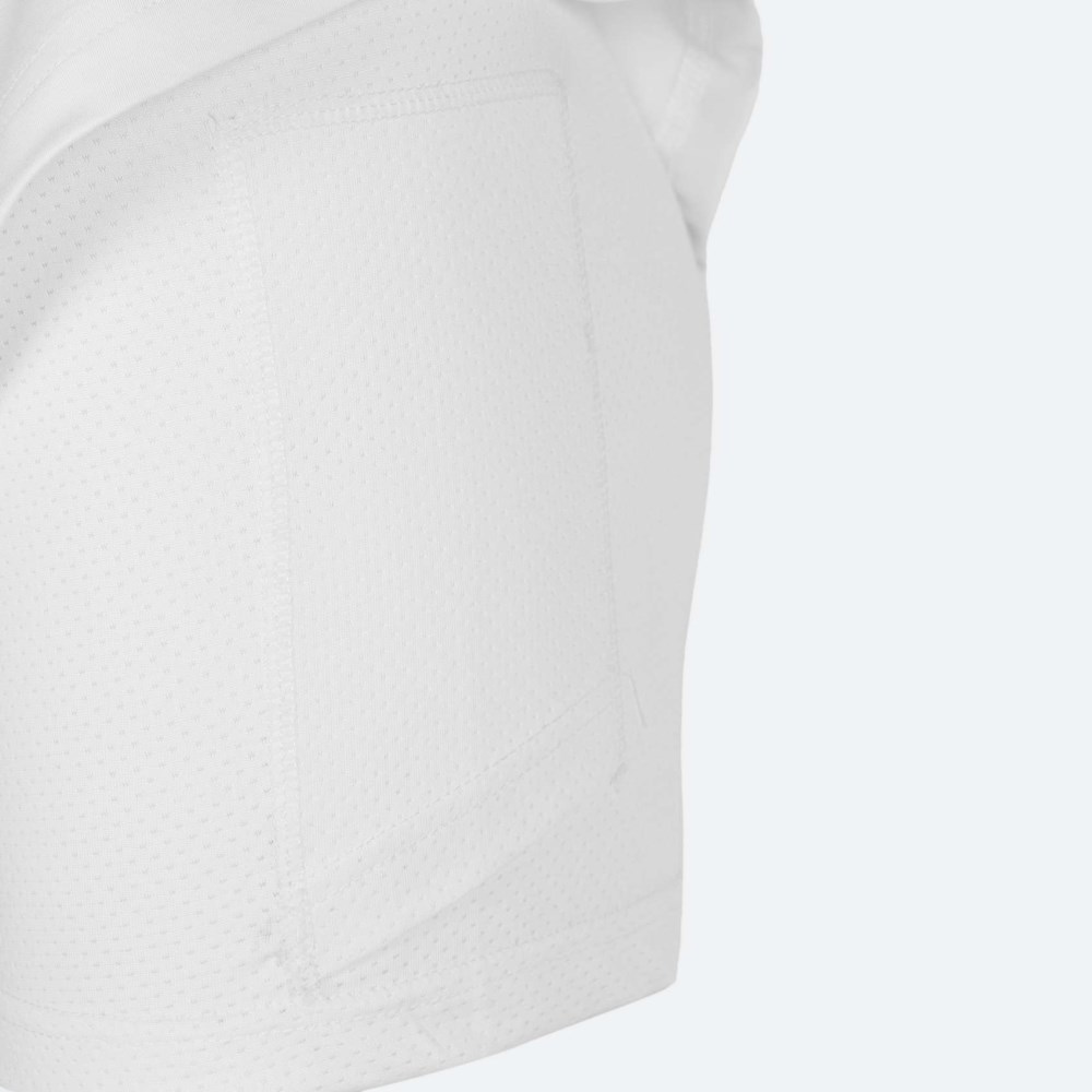 Falda MUNICH Winner de poliéster-elastano blanco - BLANCO