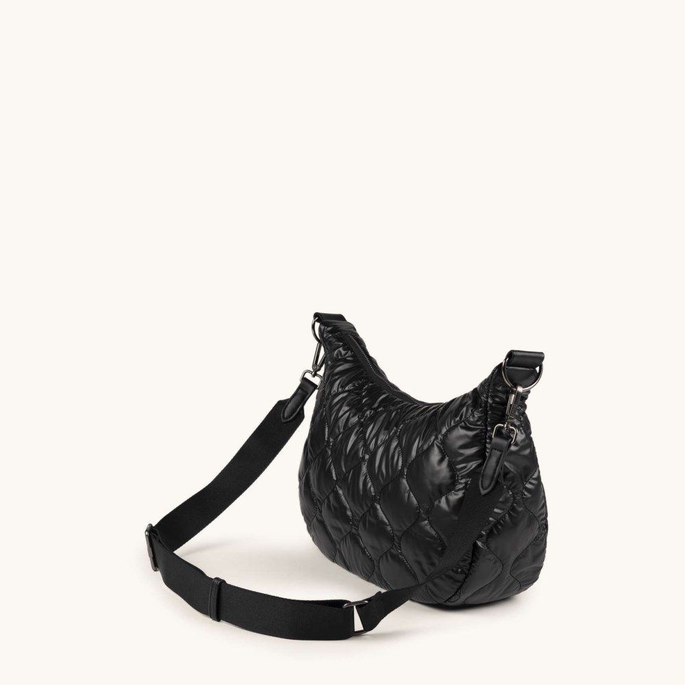 COVER FW25 CROSSBODY HOBO C/BLACK - NEGRO