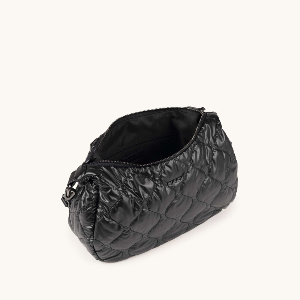 COVER FW25 CROSSBODY HOBO C/BLACK - NEGRO