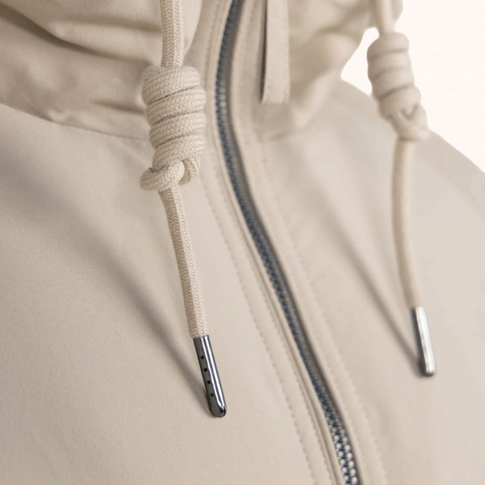 Chaqueta MUNICH lift casual de polyester camel. - 