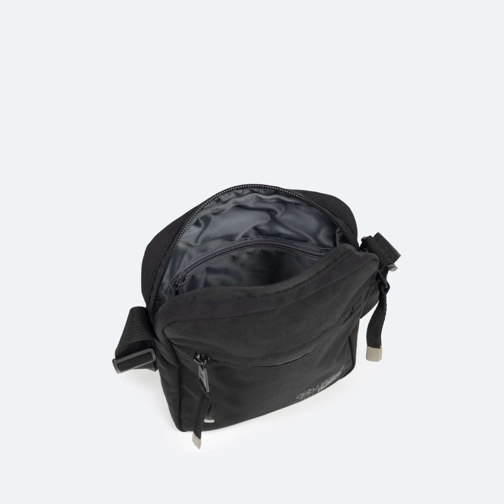 TECA RECYCLED CROSSBODY C/BLACK - NEGRO