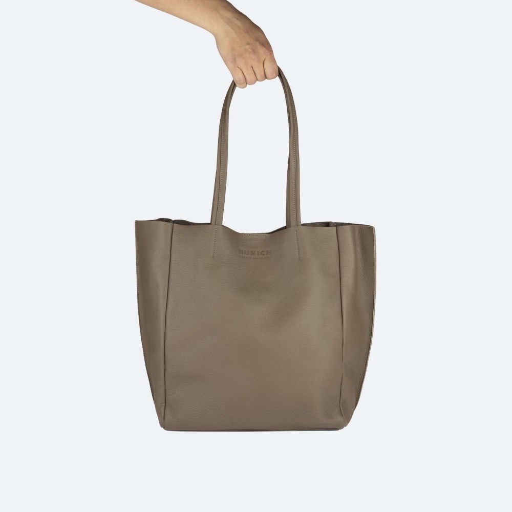 LOFT WOMAN SHOPPER KHAKI - CAQUI