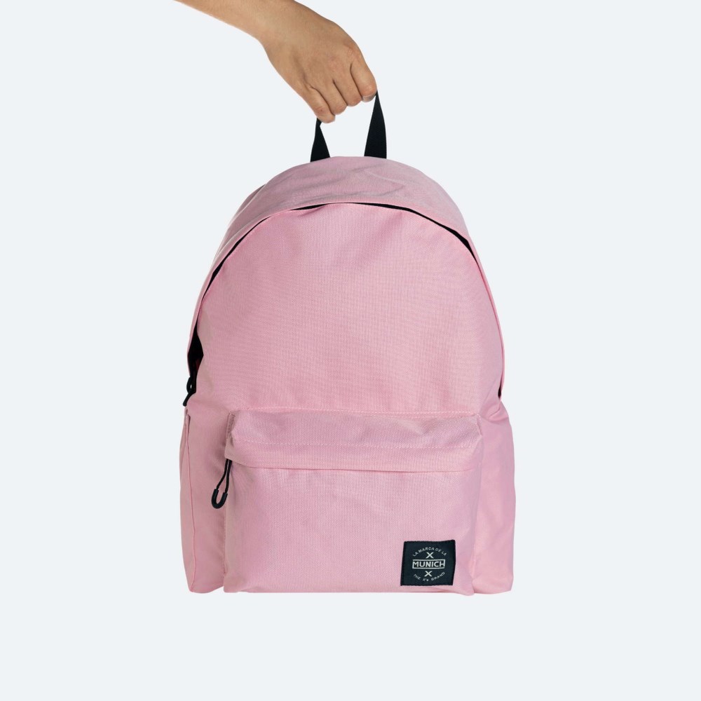 MOCHILA MUNICH BTS BASIC PINK - 