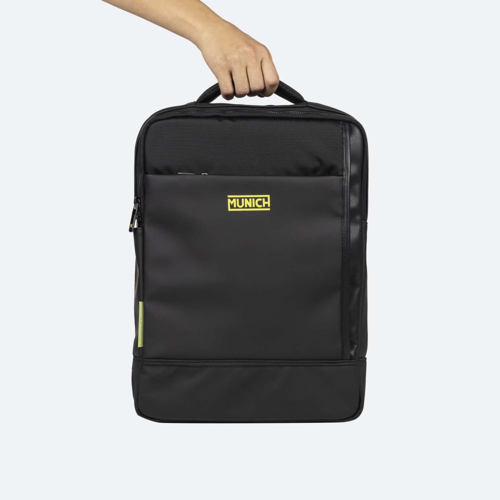 JUNGLE BACKPACK SQUARE BLACK - NEGRO