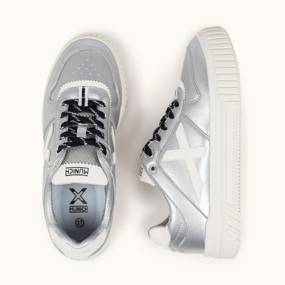 MUNICH MINA 10 - PLATEADO