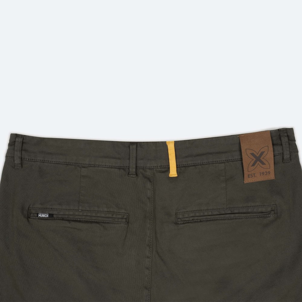 Pantalón chino Loop MUNICH lifesyle hombre de algodón-spandex khaki - CAQUI