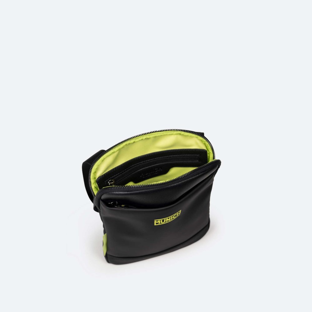 JUNGLE CROSSBODY SLIM BLACK - NEGRO