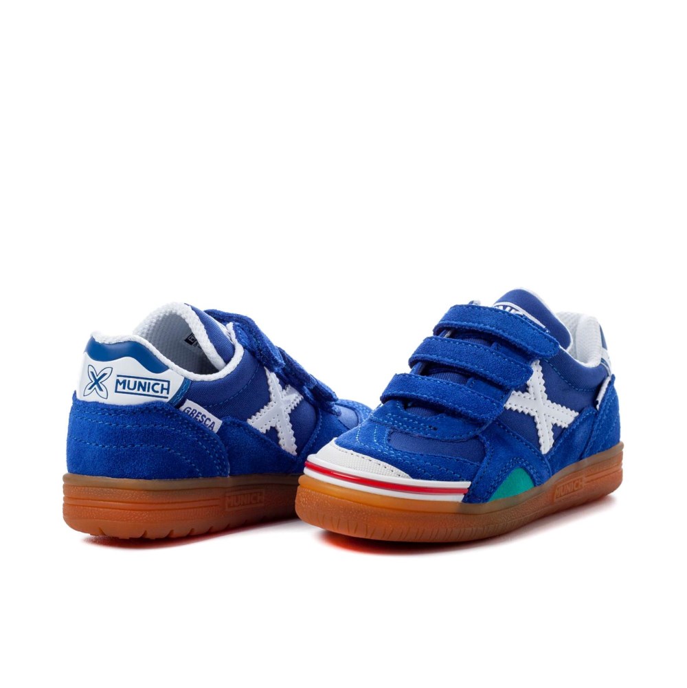 GRESCA KID VELCRO® 605 - AZUL