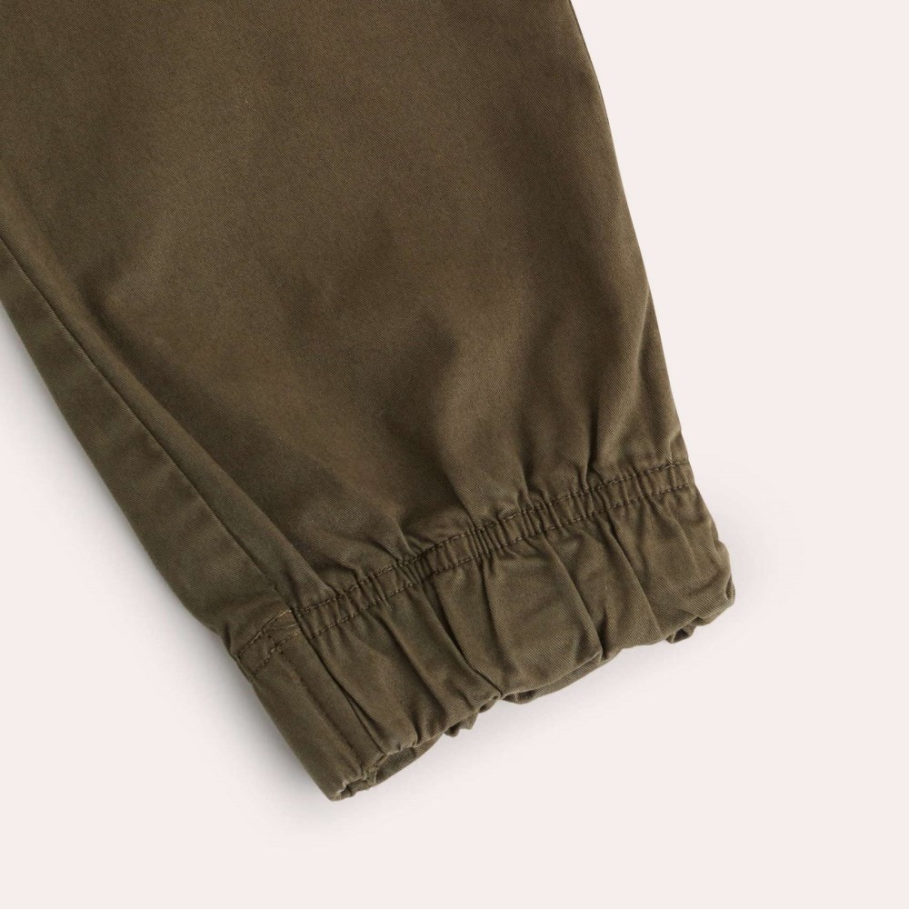 Pantalón MUNICH Cargo explore lifestyle de algodón-elastano khaki - CAQUI