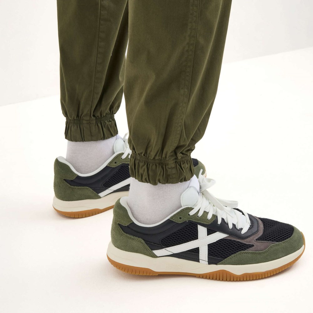 Pantalón MUNICH Cargo explore lifestyle de algodón-elastano khaki - CAQUI