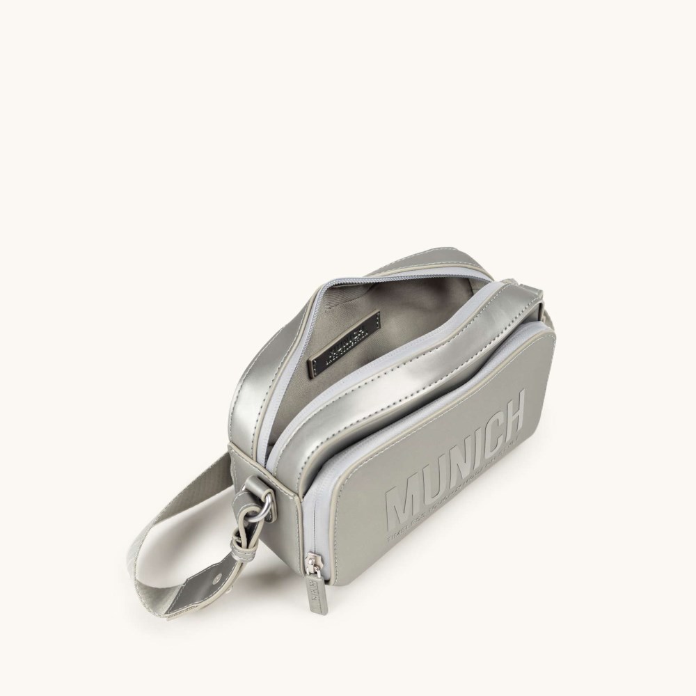 ESSENCE RECYCLED FW25 CROSSBODY CAMERA C/AQUA - AZUL