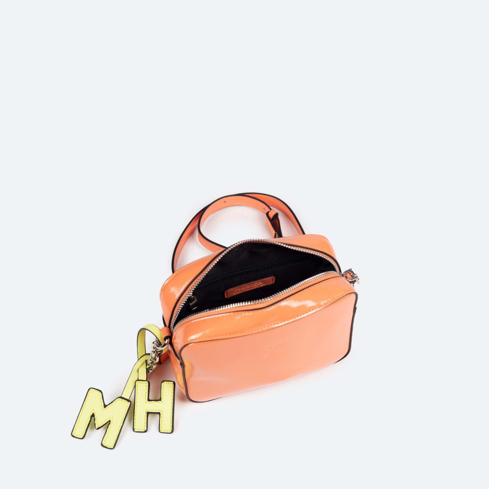 MH CROSSBODY CAMERA C/ORANGE - NARANJA