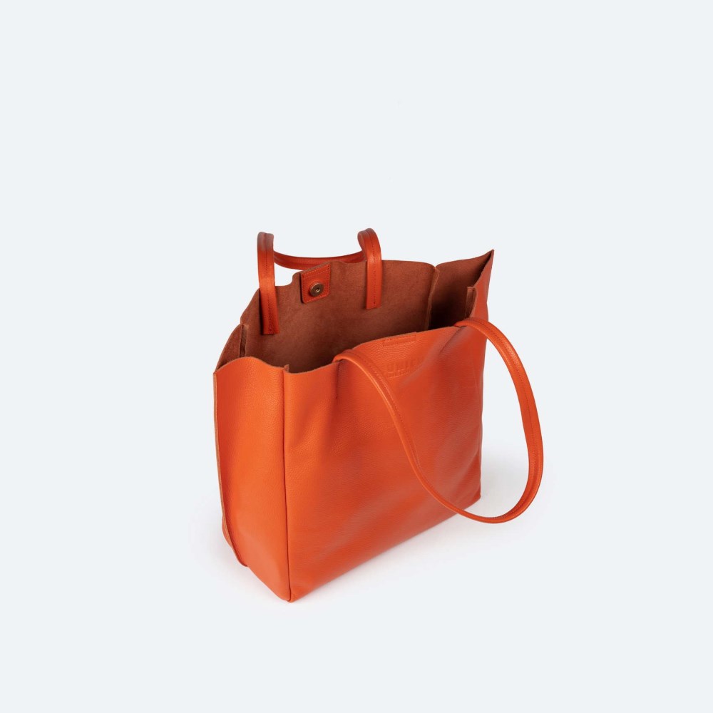 LOFT WOMAN SHOPPER MANDARIN - NARANJA