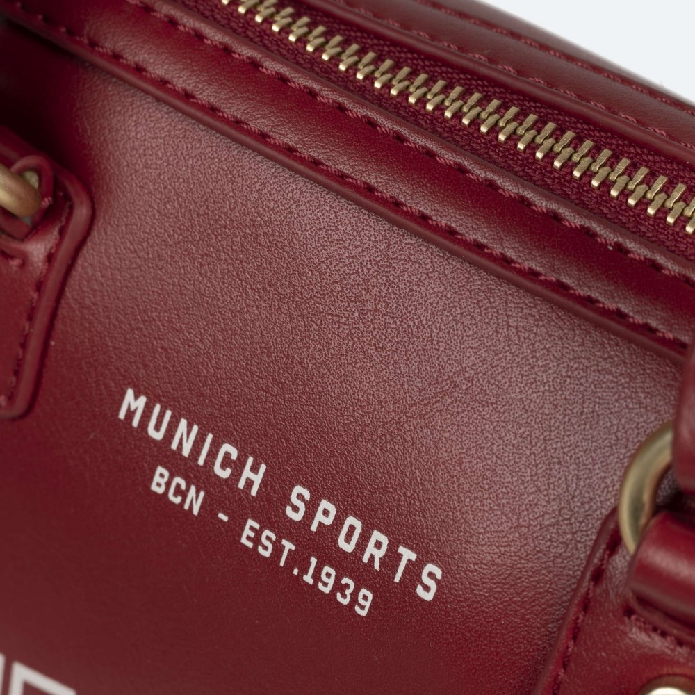 COURT CROSSBODY BARREL C/RED - ROJO