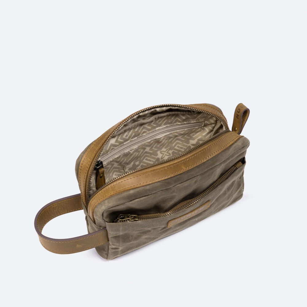 CRAFT HERITAGE MAN TOILETRY KHAKI - 