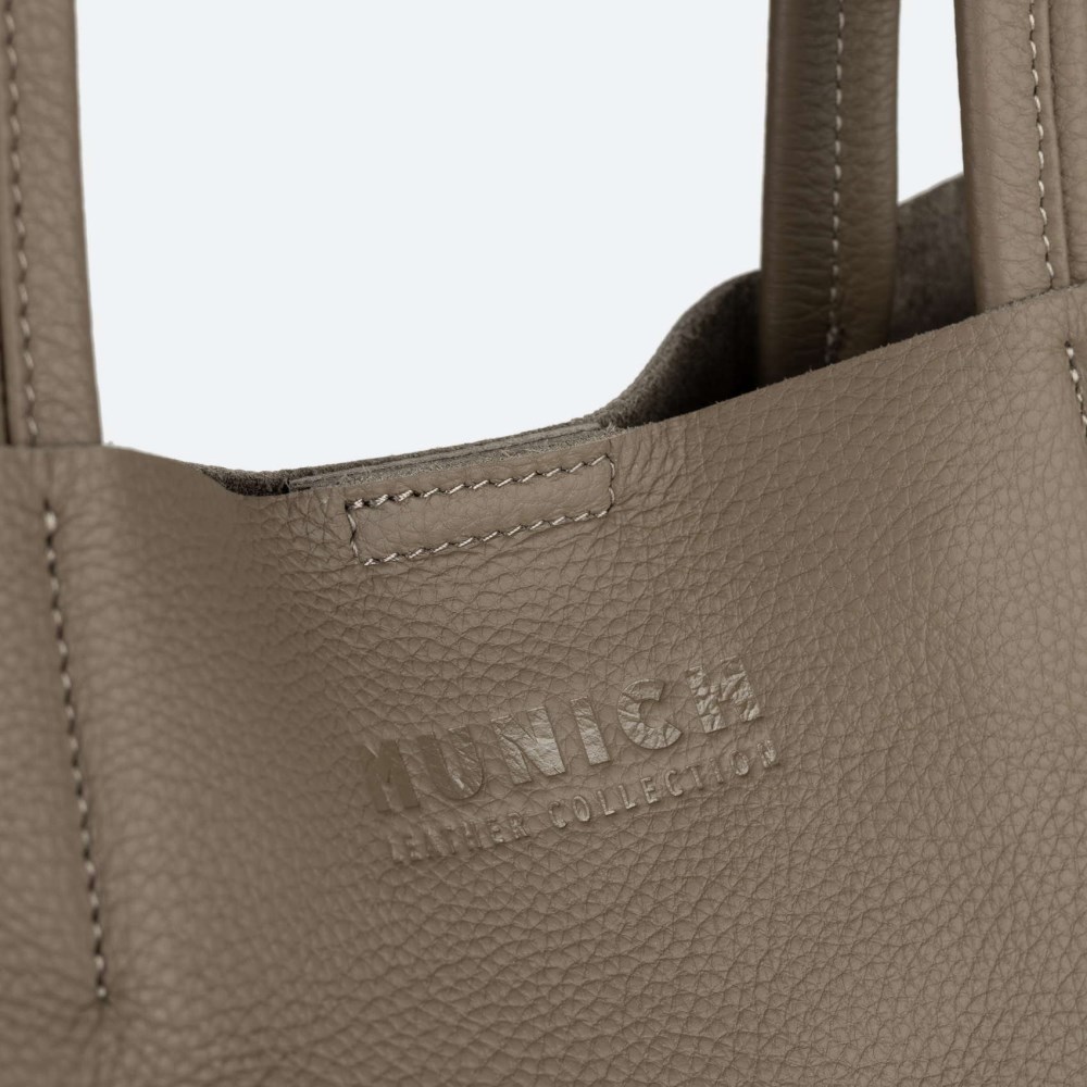 LOFT WOMAN SHOPPER KHAKI - CAQUI