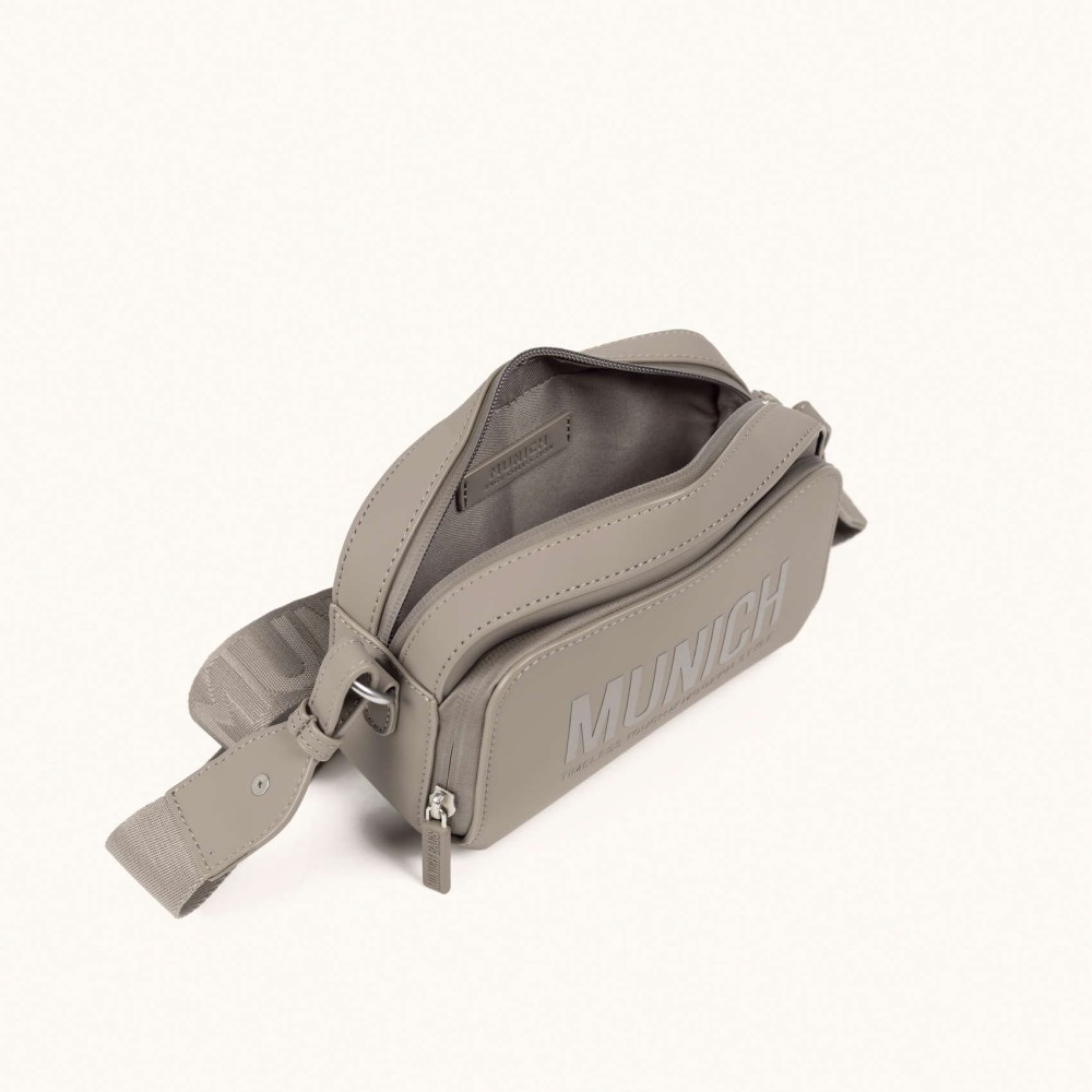 ESSENCE RECYCLED FW25 CROSSBODY CAMERA C/TAUPE - MARRÓN