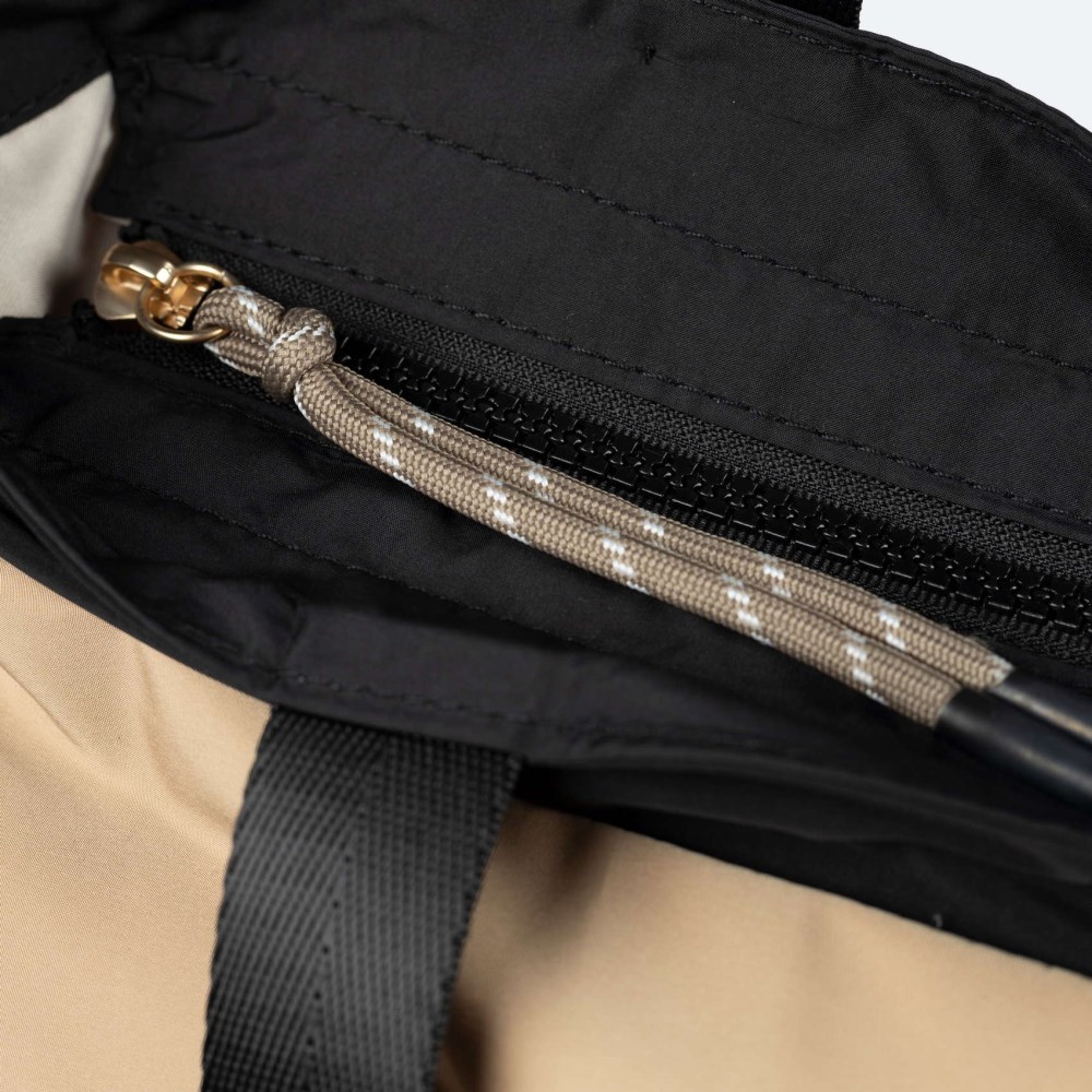 SHALLOW TOTE BACKPACK C/BEIGE - BEIGE