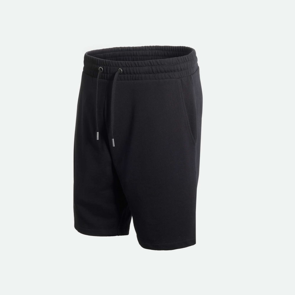 Pantalón corto MUNICH de algodón negro - NEGRO