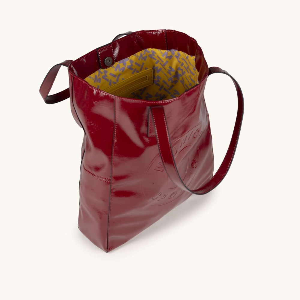 MH FW25 SHOPPER C/RED - ROJO