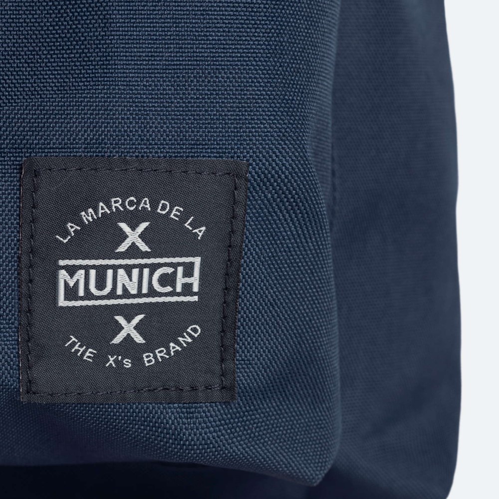 MOCHILA MUNICH BTS BASIC NAVY - 