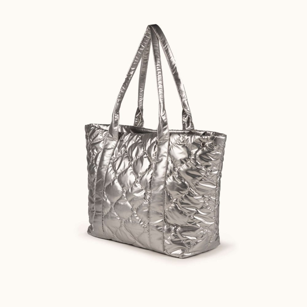 COVER FW25 SHOPPER C/SILVER - PLATEADO