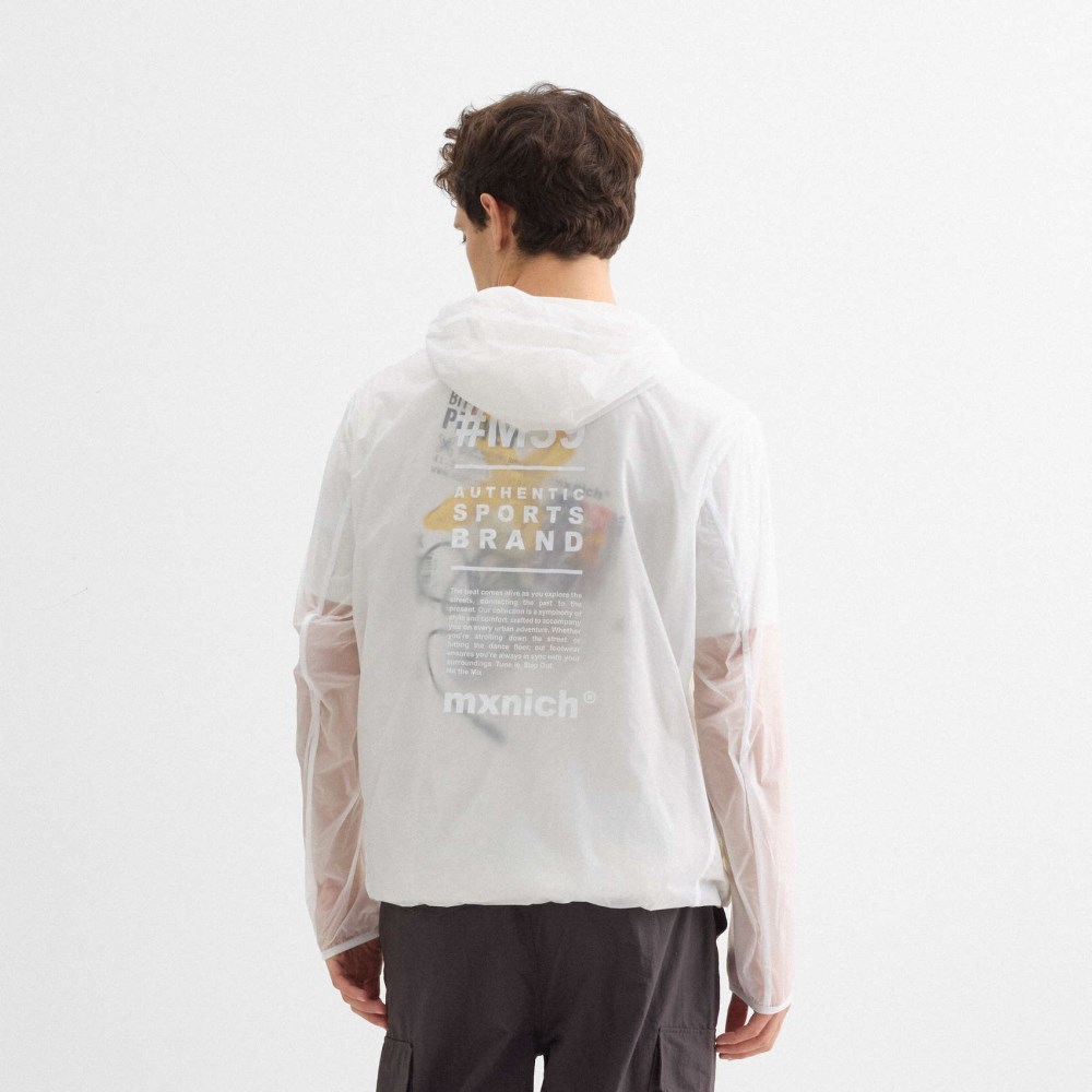 Corta vientos MUNICH streetwear de poliamida amarillo - AMARILLO