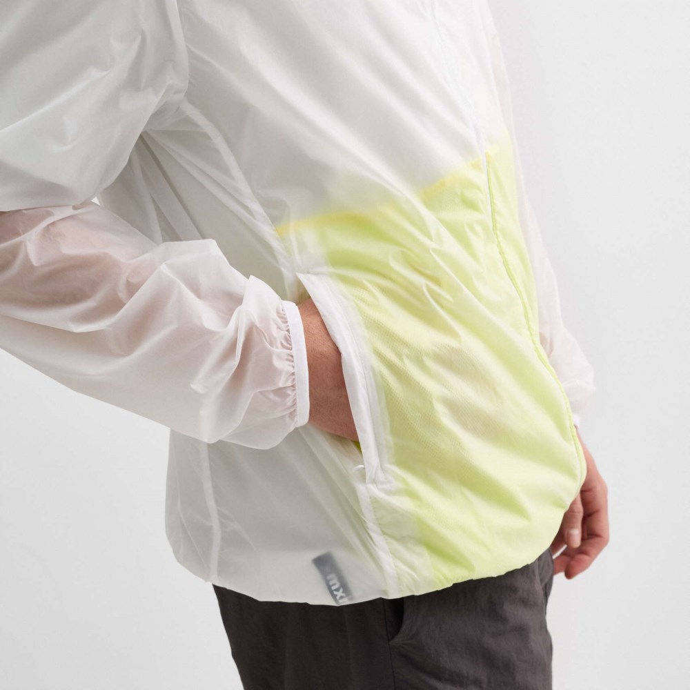 Corta vientos MUNICH streetwear de poliamida amarillo - AMARILLO