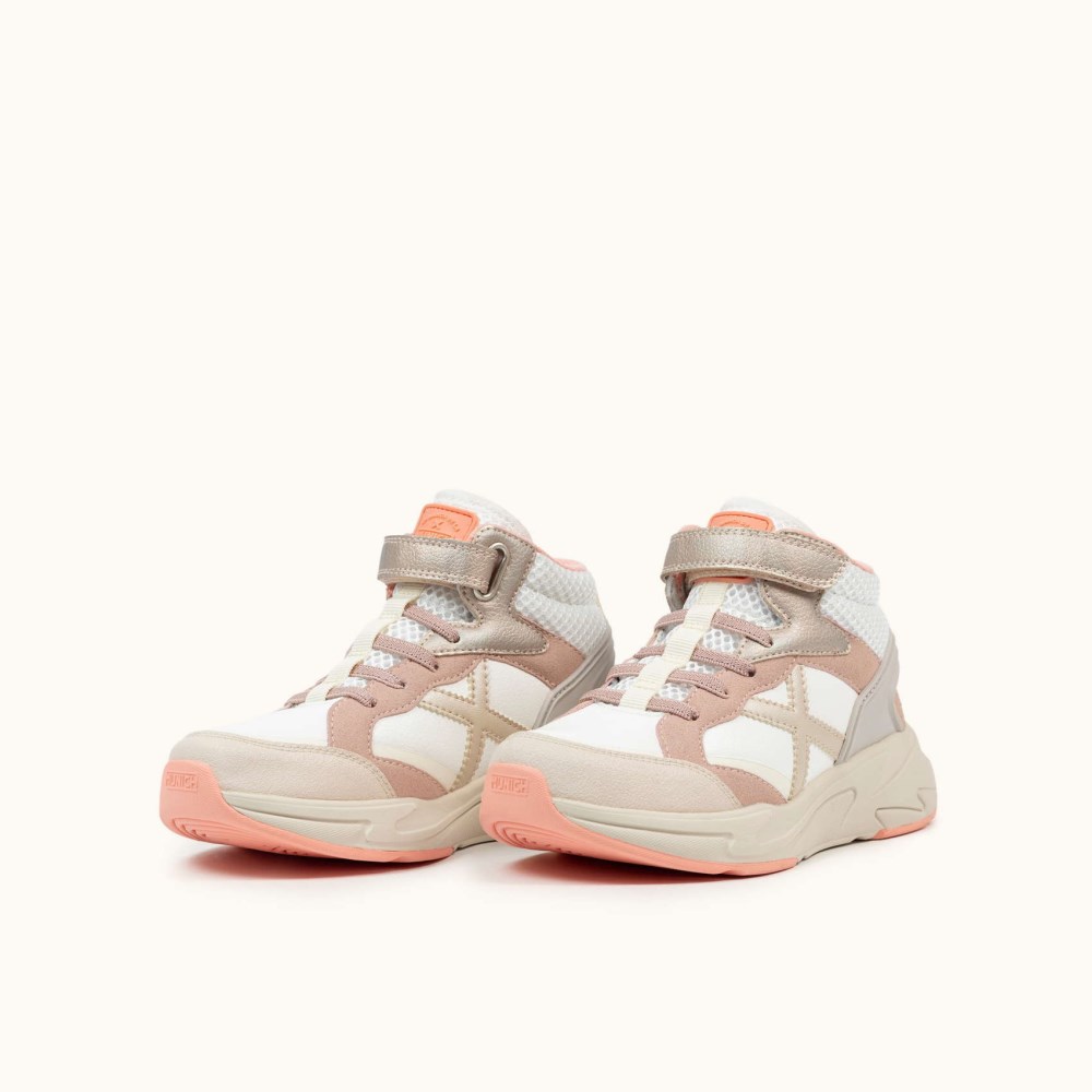 MUNICH MINI TRACK BOOT VCO 30 - BLANCO