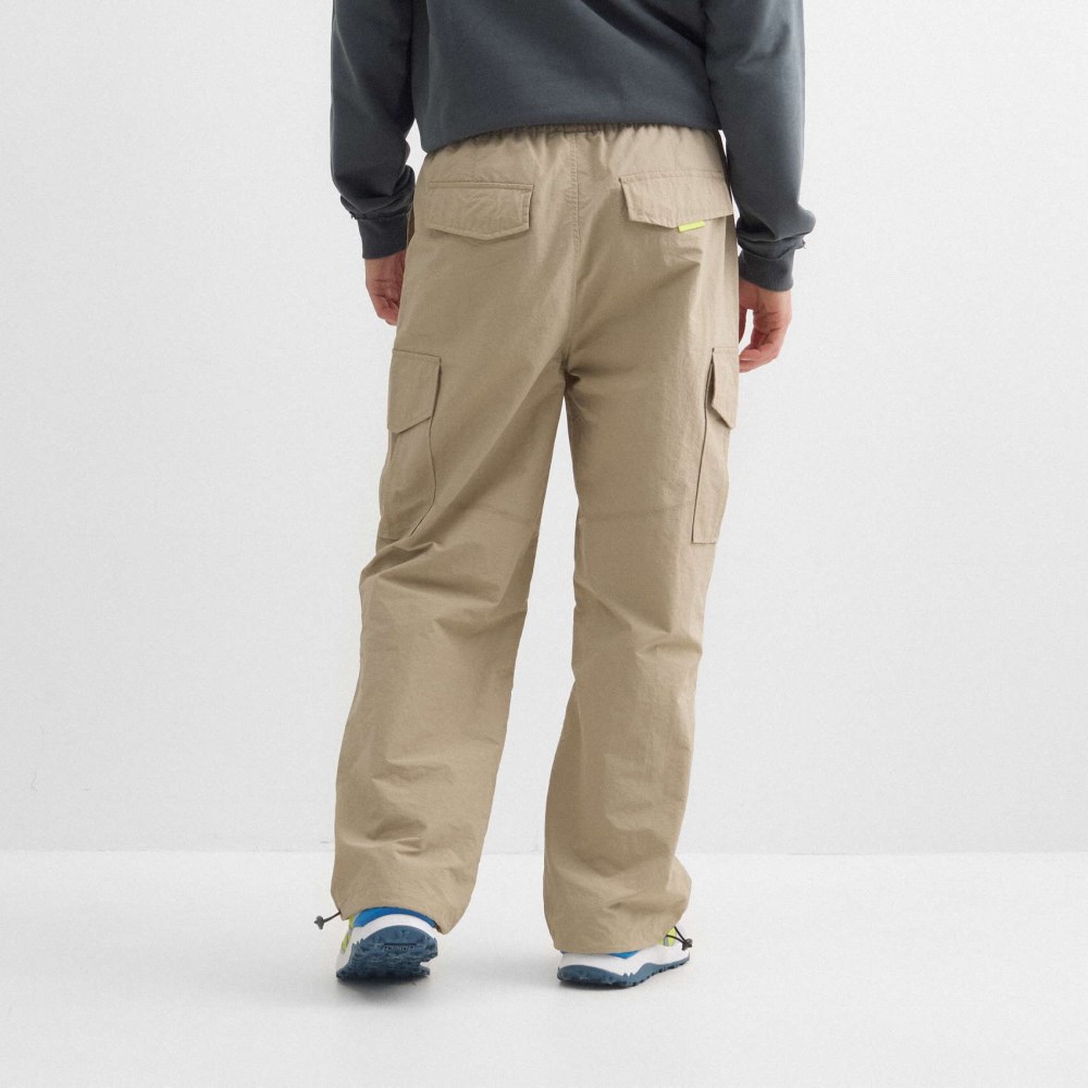 Pantalón MUNICH cargo gang streetwear de nylon camel - CAMEL