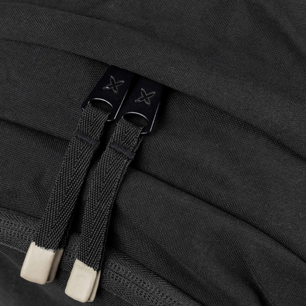 TECA RECYCLED BACKPACK C/BLACK - NEGRO