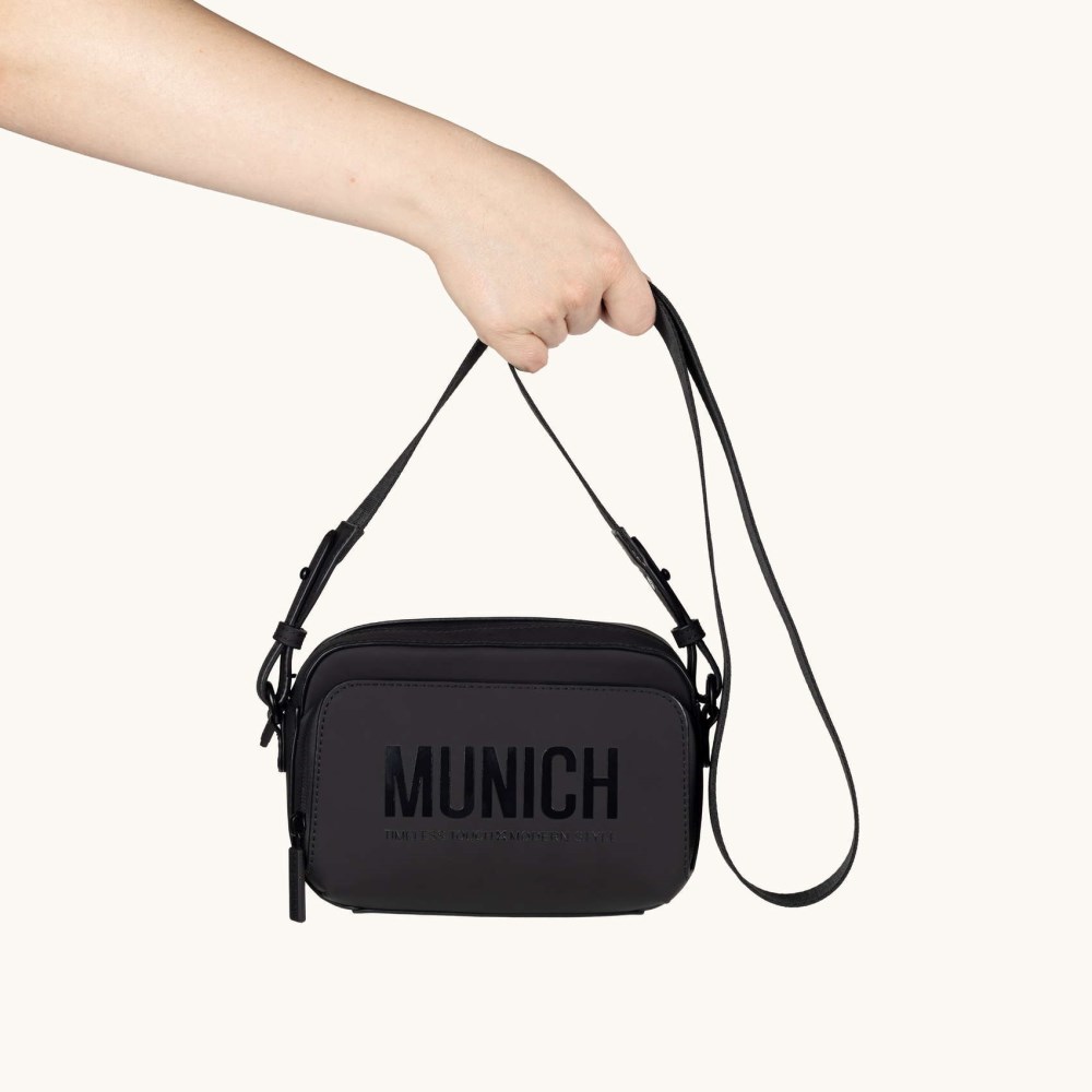 ESSENCE RECYCLED FW25 CROSSBODY CAMERA C/BLACK - NEGRO