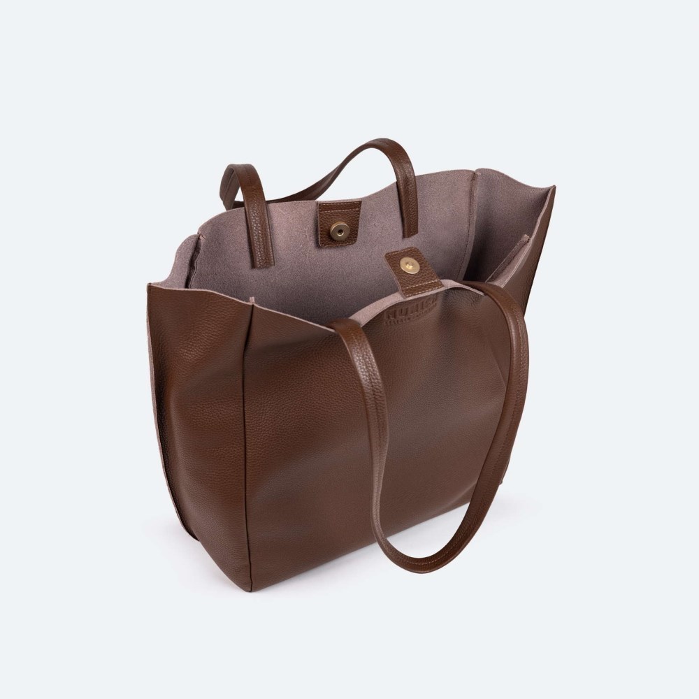 LOFT WOMAN SHOPPER C/BROWN - MARRÓN