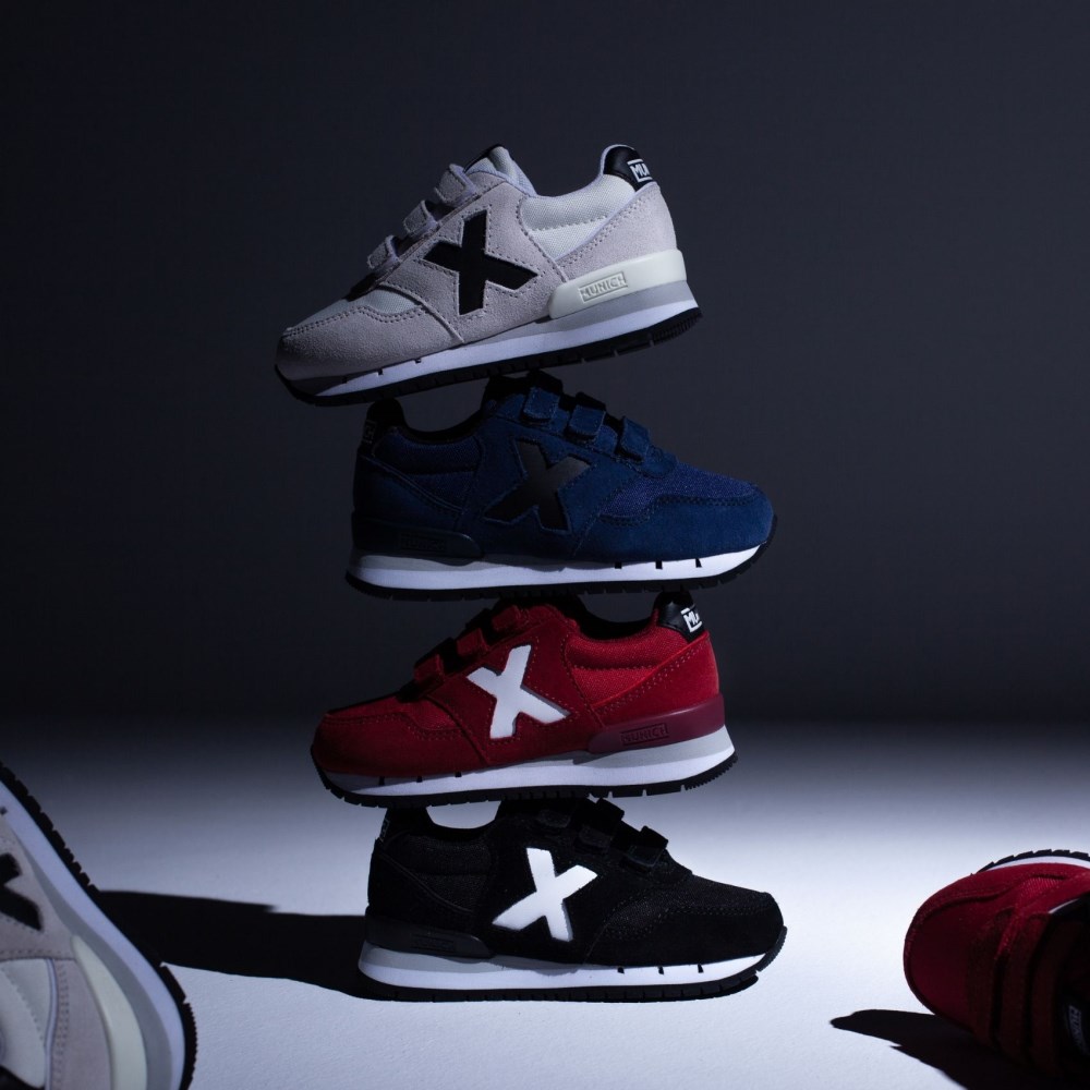 MUNICH DASH KID VCO 106 - ROJO