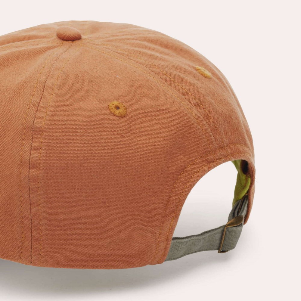 Gorra MUNICH varsity lifestyle de algodón naranja - NARANJA