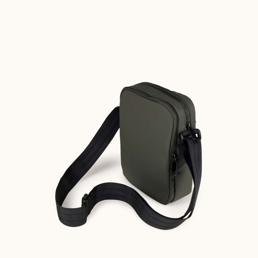 PEAK RECYCLED FW25 CROSSBODY C/KHAKI - VERDE