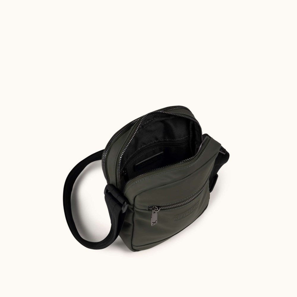 PEAK RECYCLED FW25 CROSSBODY C/KHAKI - VERDE