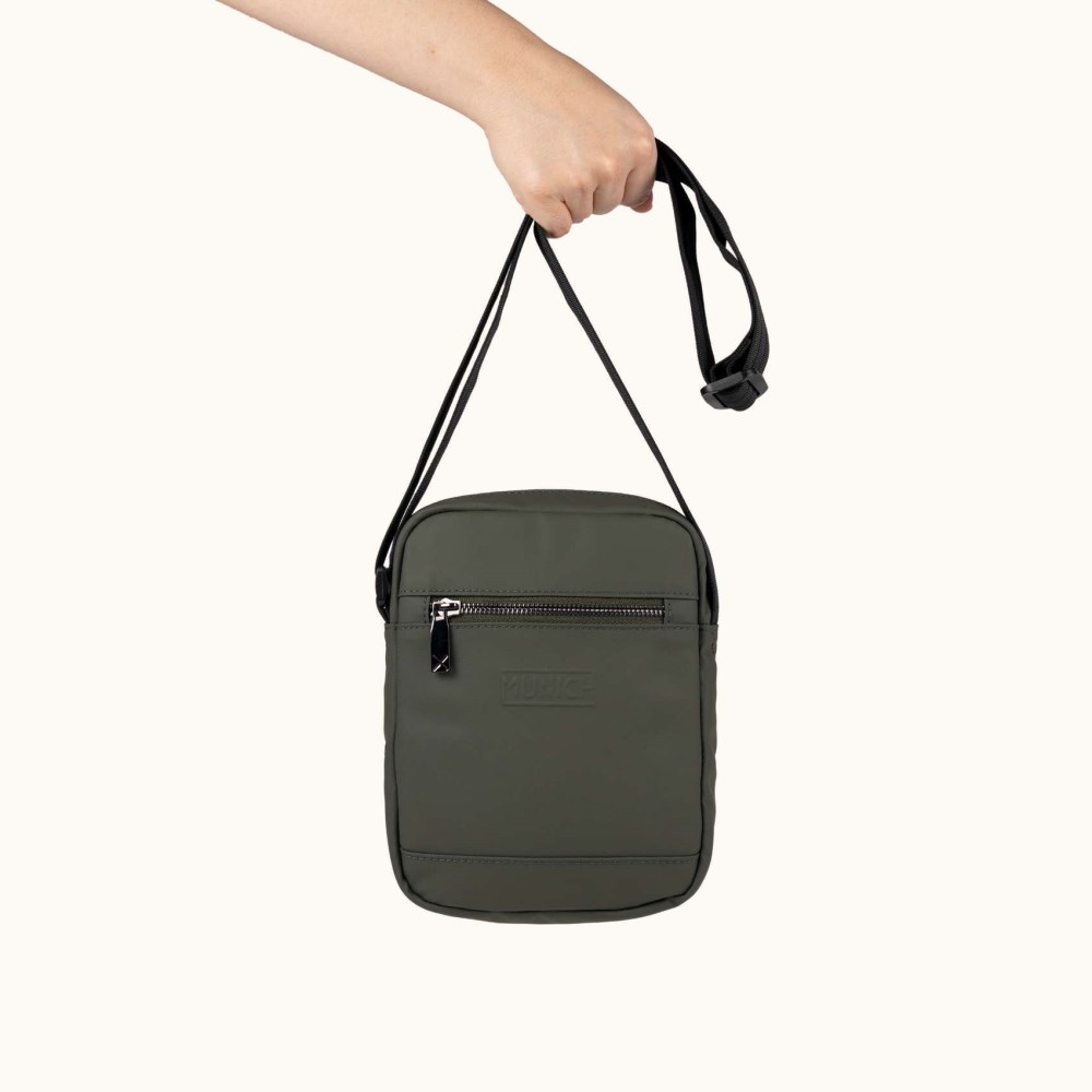 PEAK RECYCLED FW25 CROSSBODY C/KHAKI - VERDE