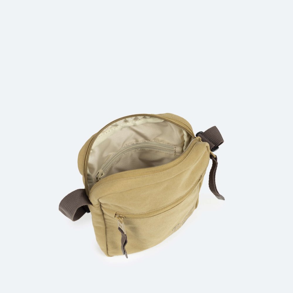 TECA RECYCLED CROSSBODY C/HONEY - CAMEL