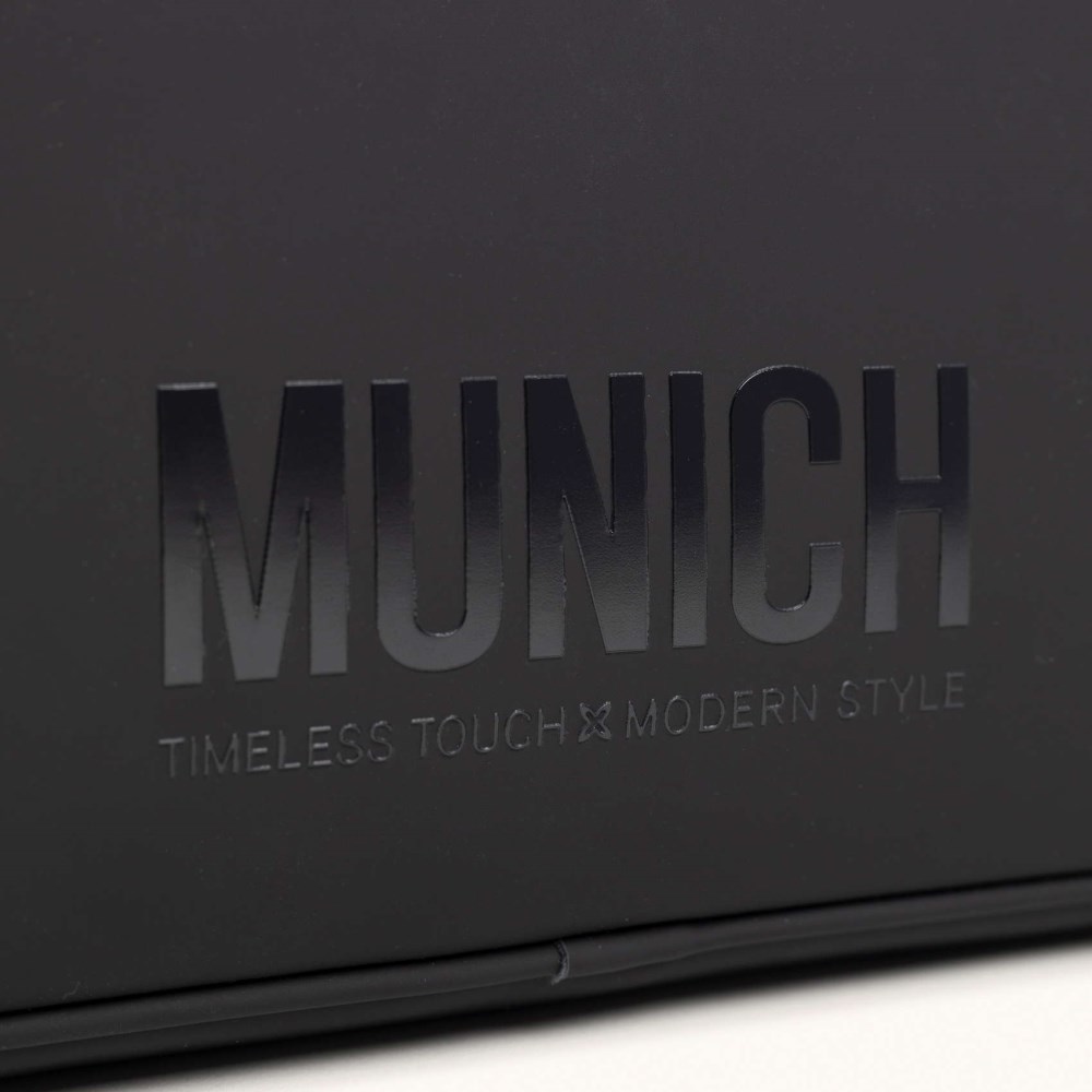 ESSENCE RECYCLED FW25 SHOPPER C/BLACK - NEGRO