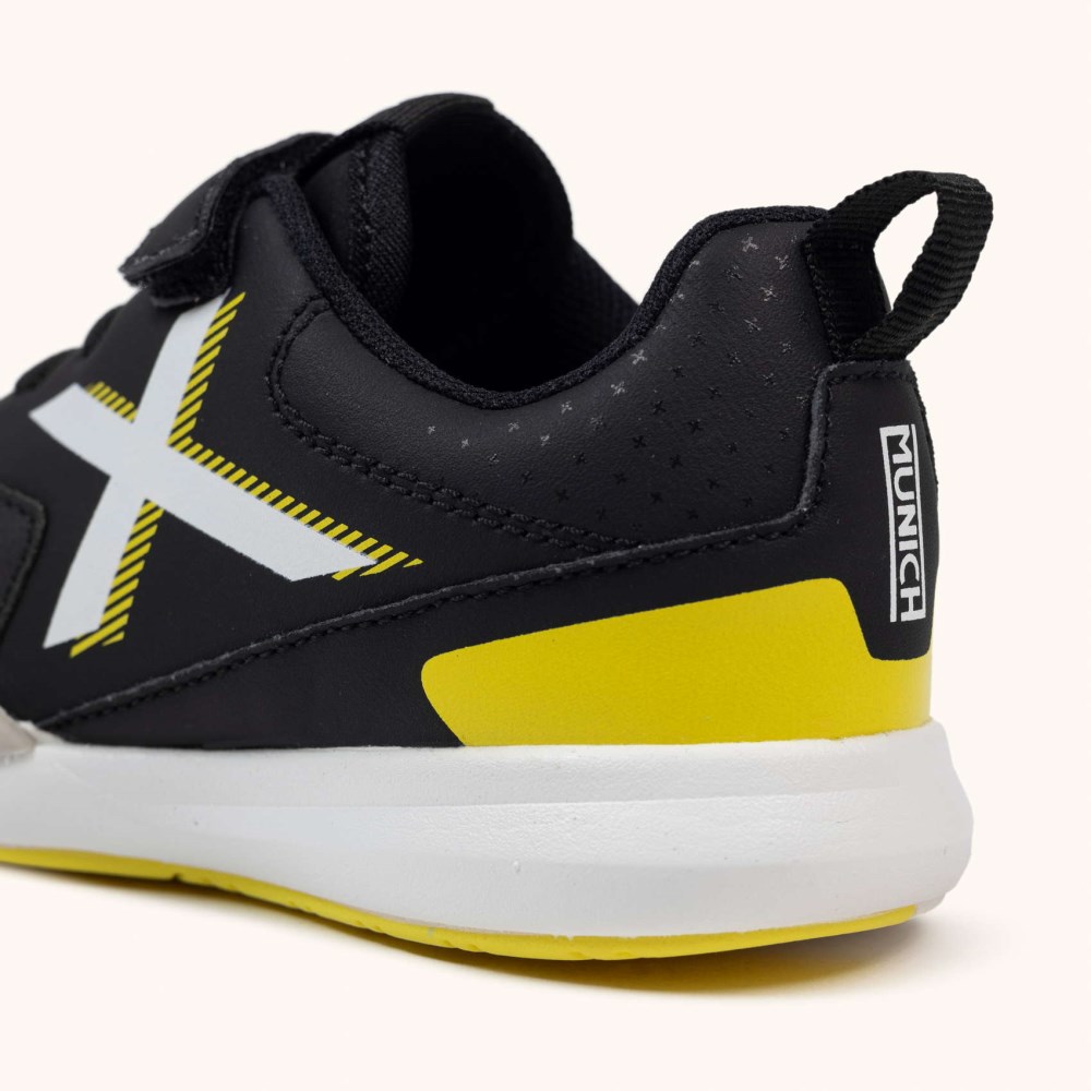 MUNICH RONDITO KID ELASTIC LACES 13 - NEGRO